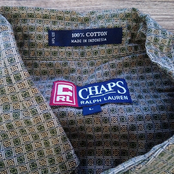 Patterned Button Down Front Long Sleeve Shirt Top - Picture 4 of 16